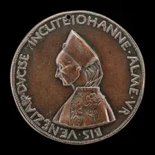 Giovanna Dandolo, Wife of Pasquale Malipiero [reverse], c. 1452/1464. Creator: Pietro da Fano