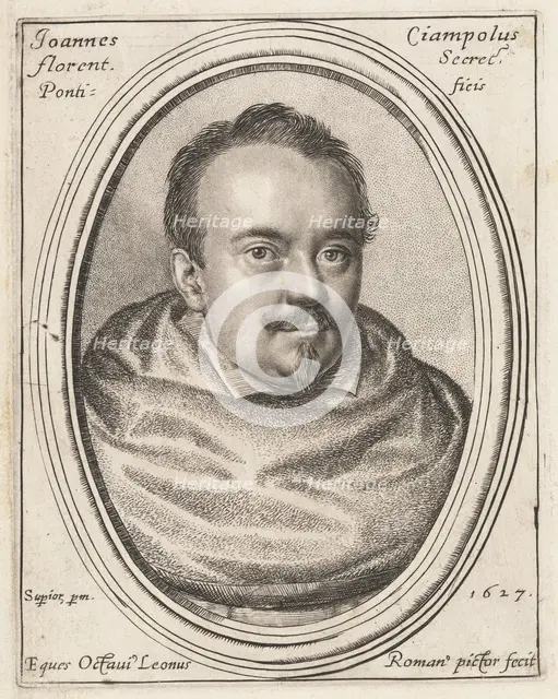 Giovanni Ciampoli, Papal Secretary, 1627. Creator: Ottavio Mario Leoni.