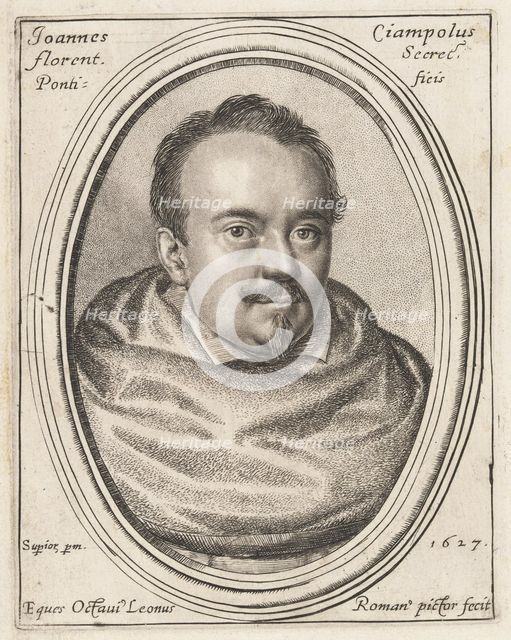 Giovanni Ciampoli, Papal Secretary, 1627. Creator: Ottavio Mario Leoni.