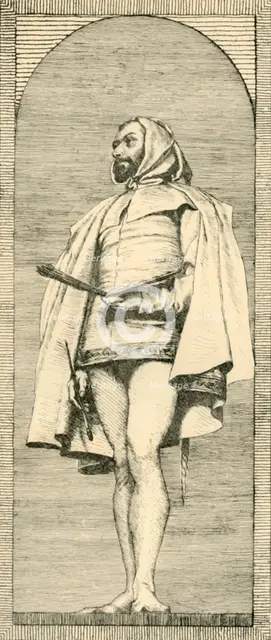 Giovanni Cimabue: design for a mosaic, c1868, (1881).  Creator: Bernard Collier.