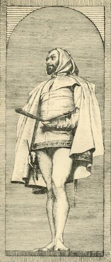 Giovanni Cimabue: design for a mosaic, c1868, (1881). Creator: Bernard Collier