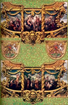 Giovanni Cipriani's painted panels on the Gold State Coach, 1762, (1937)