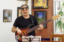 Giovanni Crescenzi, Ruta Di Trio, Clocktower Cafe Jazz Club, Croydon, London, 24 July 2025. Creator: Brian O'Connor