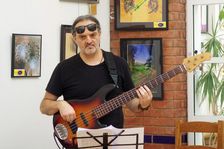 Giovanni Crescenzi, Ruta Di Trio, Clocktower Cafe Jazz Club, Croydon, London, 24 July 2025. Creator: Brian O'Connor