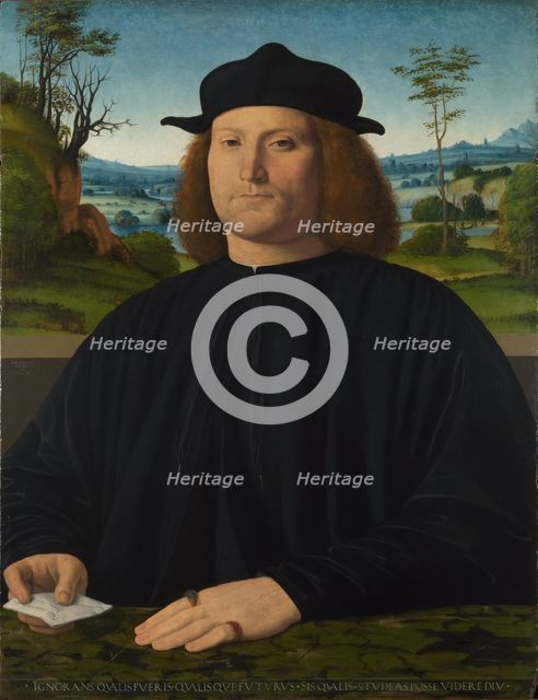 Giovanni Cristoforo Longoni, 1505. Artist: Solari (Solario), Andrea (1470-1524)