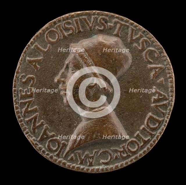 Giovanni Alvise Toscani, c. 1450-1478, Milanese Jurisconsult, Consistorial Advocate...[obverse]. Creator: Lysippus Junior.