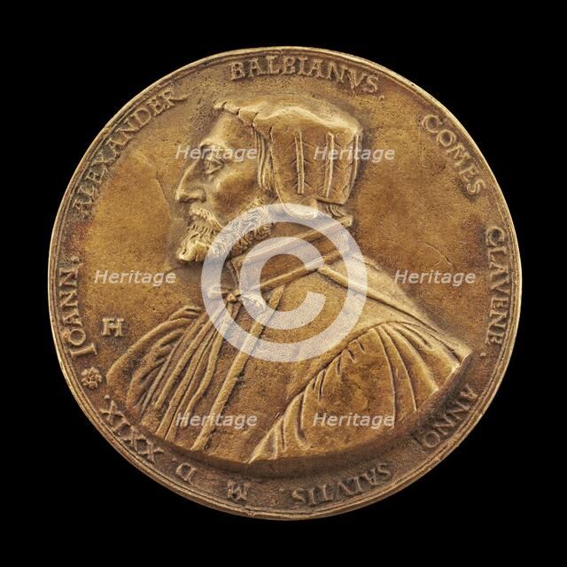 Giovanni Alessandro Balbiani, Count of Chiavenna, Captain in the Army of Georg van Frundsberg, 1529. Creator: Friedrich Hagenauer.