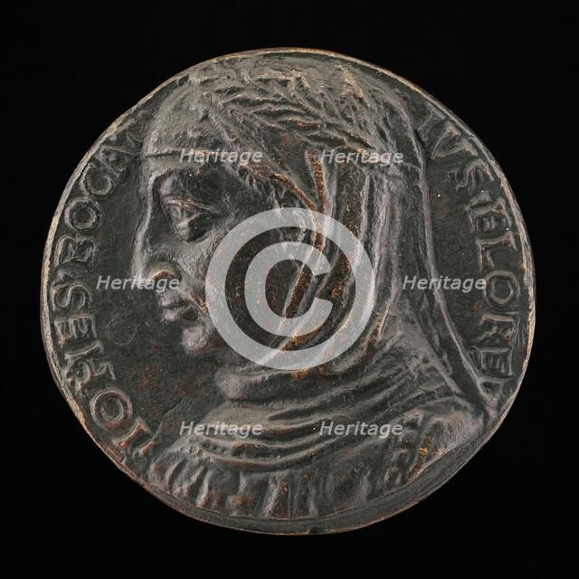 Giovanni Boccaccio, 1313-1375, Florentine Writer [obverse], c. 1500. Creator: Unknown.