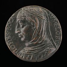 Giovanni Boccaccio, 1313-1375, Florentine Writer [obverse], c. 1500. Creator: Unknown