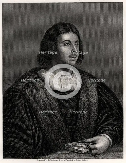 Giovanni Boccaccio, Italian author and poet, 19th century.Artist: Richard Woodman