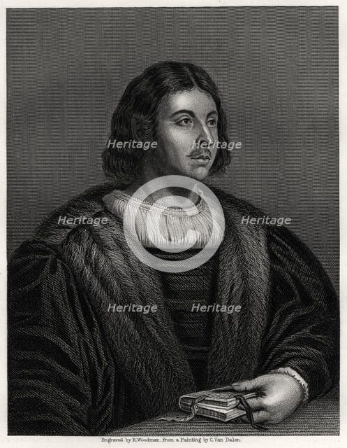 Giovanni Boccaccio, Italian author and poet, 19th century.Artist: Richard Woodman