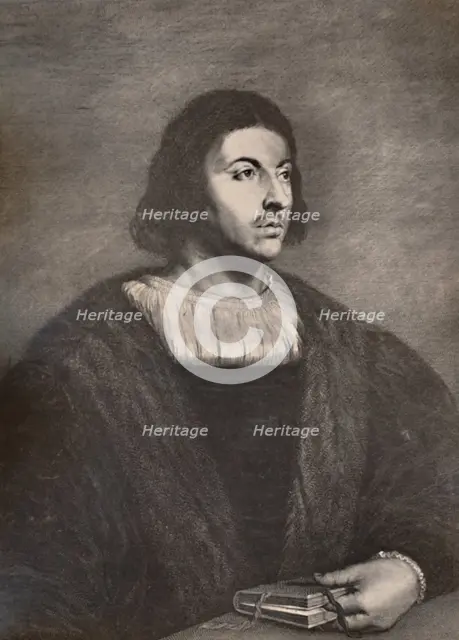 Giovanni Boccaccio, Italian Renaissance writer, poet and humanist 17th century (1894). Artist: Cornelis van Dalen II.