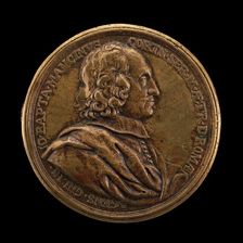 Giovanni Battista Mancini, died 1694, Agent General of Tuscany in Rome [obverse], 1680. Creator: Massimiliano Soldani