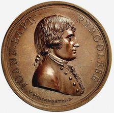 Giovanni Battista Pergolesi (1710-1736) , 1806. Creator: Mercandetti, Tommaso (1758-1821)