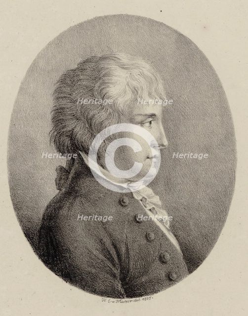 Giovanni Battista Pergolesi (1710-1736) , 1817. Creator: Winter, Heinrich Eduard von (1788-1825).