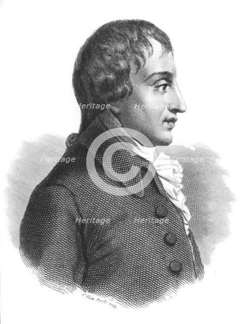 Giovanni Battista Pergolesi (1710-1736) was an Italian composer, violinist and organist. Artist: P Pirola