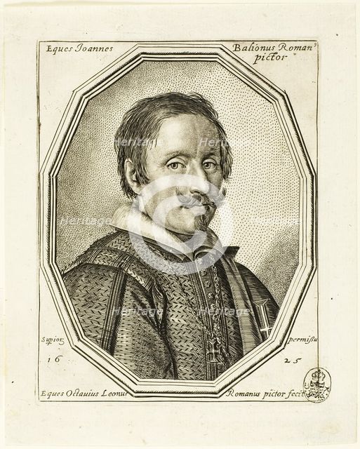 Giovanni Baglione, 1625. Creator: Ottavio Mario Leoni.