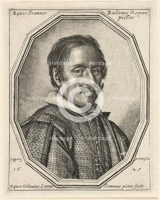 Giovanni Baglione, 1625. Creator: Ottavio Mario Leoni.