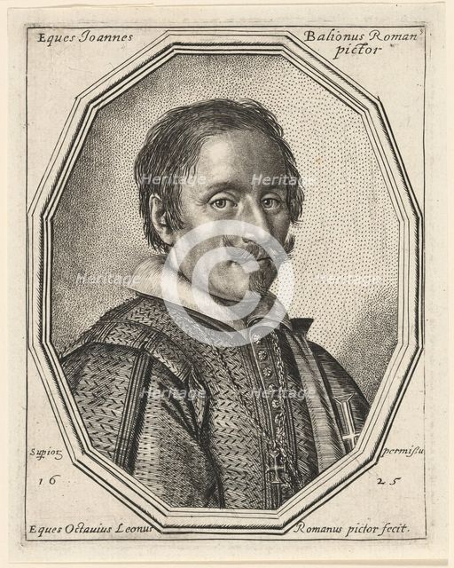 Giovanni Baglione, 1625. Creator: Ottavio Mario Leoni.