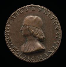 Giovanni Bellini, c. 1430-1516, Venetian Painter [obverse], c. 1470/1480. Creator: Vittore Gambello