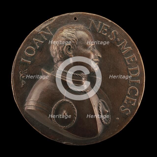 Giovanni de' Medici delle Bande Nere, 1498-1526 [obverse]. Creator: Danese Cattaneo.