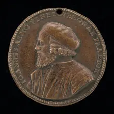 Giovanni Emo, Podesta of Verona 1527 [obverse], 1527. Creator: Giovanni Maria Pomedelli