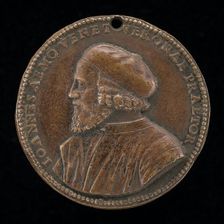 Giovanni Emo, Podesta of Verona 1527 [obverse], 1527. Creator: Giovanni Maria Pomedelli