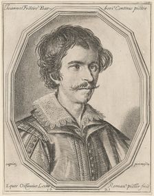 Giovanni Francesco Barbieri, called Guercino, 1623. Creator: Ottavio Mario Leoni