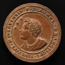 Giovanni Francesco Tinti, Poet and Astrologer [obverse], 1581. Creator: Unknown