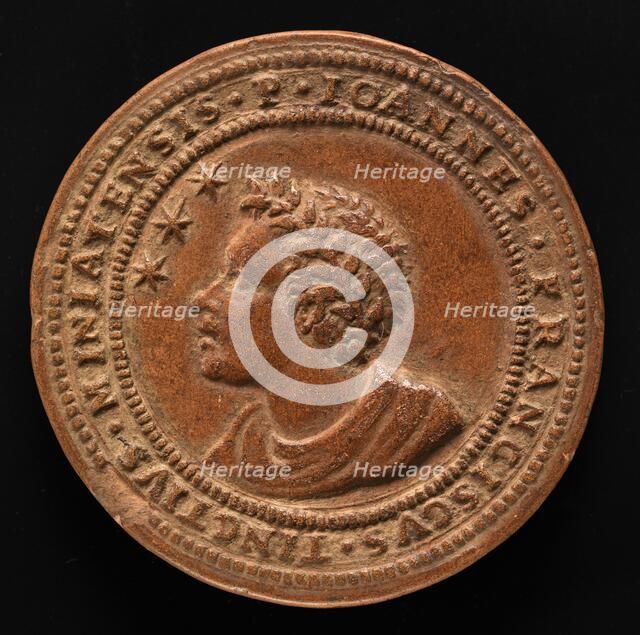 Giovanni Francesco Tinti, Poet and Astrologer [obverse], 1581. Creator: Unknown.