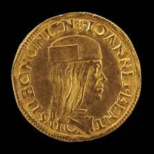 Giovanni II Bentivoglio, 1443-1508, Lord of Bologna 1463-1506 [obverse], 15th or 16th century. Creator: Unknown