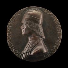 Giovanni II Bentivoglio, 1443-1508, Lord of Bologna 1463-1506 [obverse]. Creator: Sperandio Savelli