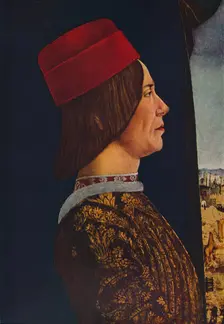 Giovanni II Bentivoglio 1474-1477. Artist: Ercole de Roberti
