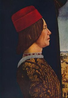 Giovanni II Bentivoglio 1474-1477. Artist: Ercole de Roberti