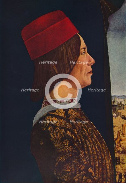 'Giovanni II Bentivoglio', 1474-1477. Artist: Ercole de' Roberti.