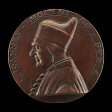 Giovanni Mocenigo, 1408-1485, Doge of Venice, late 15th or early 16th century. Creator: Master G.T.