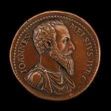 Giovanni Mels, died 1559, Jurist [obverse]. Creator: Giovanni da Cavino