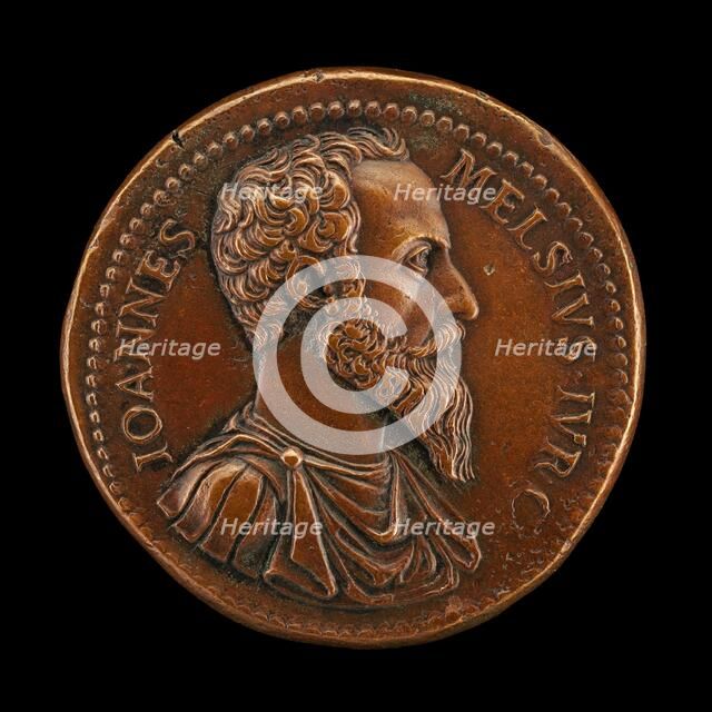 Giovanni Mels, died 1559, Jurist [obverse]. Creator: Giovanni da Cavino.