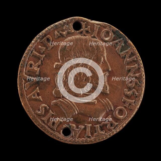 Giovanni Sforza, 1466-1510, Lord of Pesaro [obverse], 15th century. Creator: Unknown.