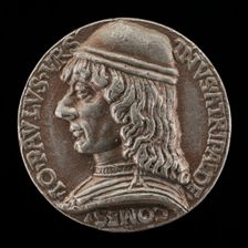 Giovanni Paolo Orsini, 1450/1455-1502, Count of Atripaldi 1486 [obverse], c. 1485/1490. Creator: Unknown
