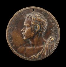 Giovanni Paolo Lomazzo, 1538-1600, Milanese Painter and Theorist [obverse], c. 1560. Creator: Annibale Fontana