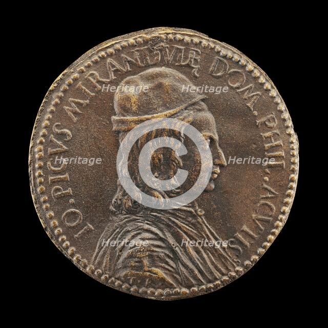 Giovanni Pico della Mirandola, 1463-1494, Philosopher and Poet. Creator: Medallist T.R..