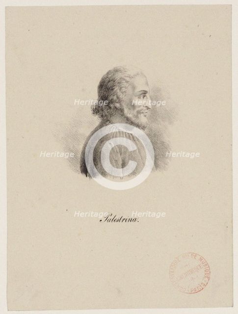 Giovanni Pierluigi da Palestrina, c. 1800. Artist: Anonymous  