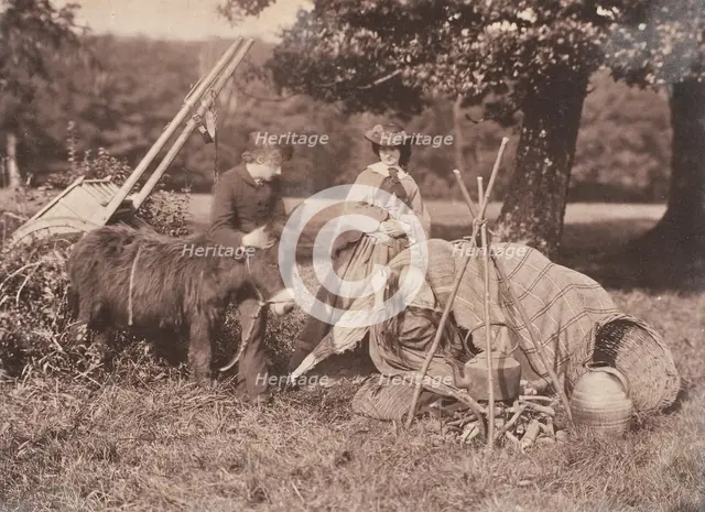Gipsies, 1853-56. Creator: John Dillwyn Llewelyn.
