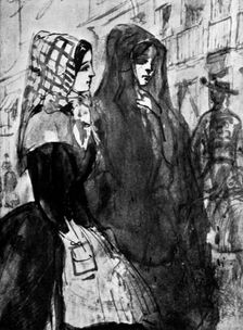 Gipsies 19th century, (1930).Artist: Constantin Guys