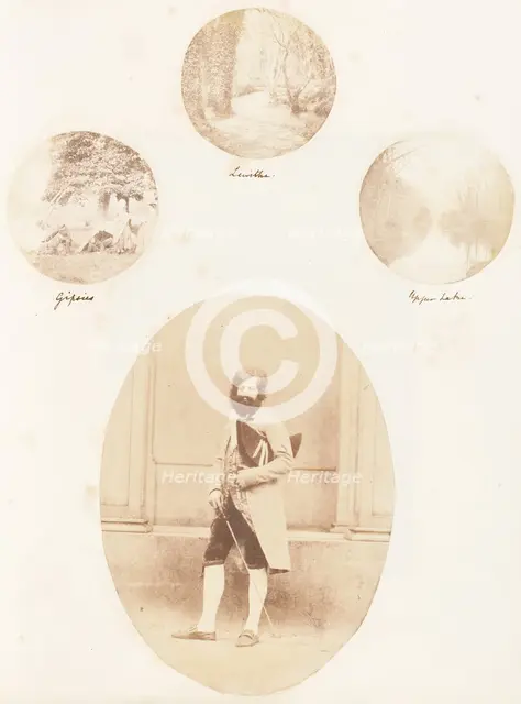 Gipsies; Lewitha; Upper Lake; [Untitled], 1853-56. Creator: John Dillwyn Llewelyn.