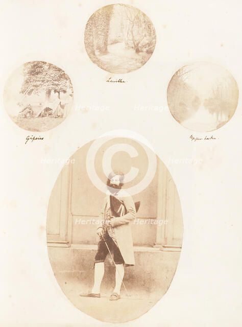 Gipsies; Lewitha; Upper Lake; [Untitled], 1853-56. Creator: John Dillwyn Llewelyn.