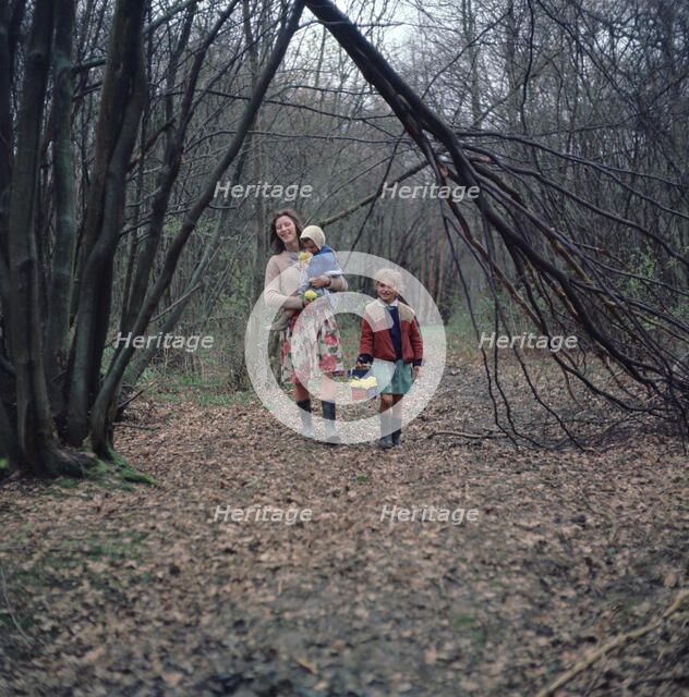 Gipsies, members of the Vincent family, Charlwood, Newdigate area, Surrey, 1964.