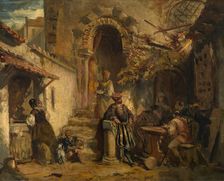 Gipsies, mid-19th century. Creator: Constant Wauters