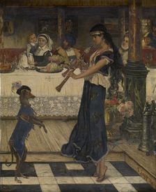 Gipsy, 1878. Creator: Victor Lagye